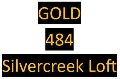 484 Gold - Bred by Silvercreek Loft
