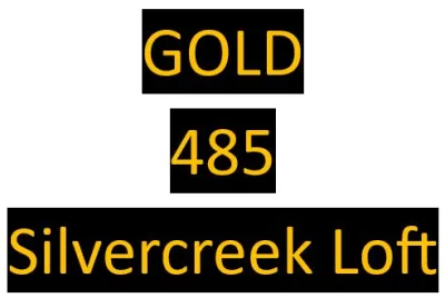 485 Gold - bred by Silvercreek Loft